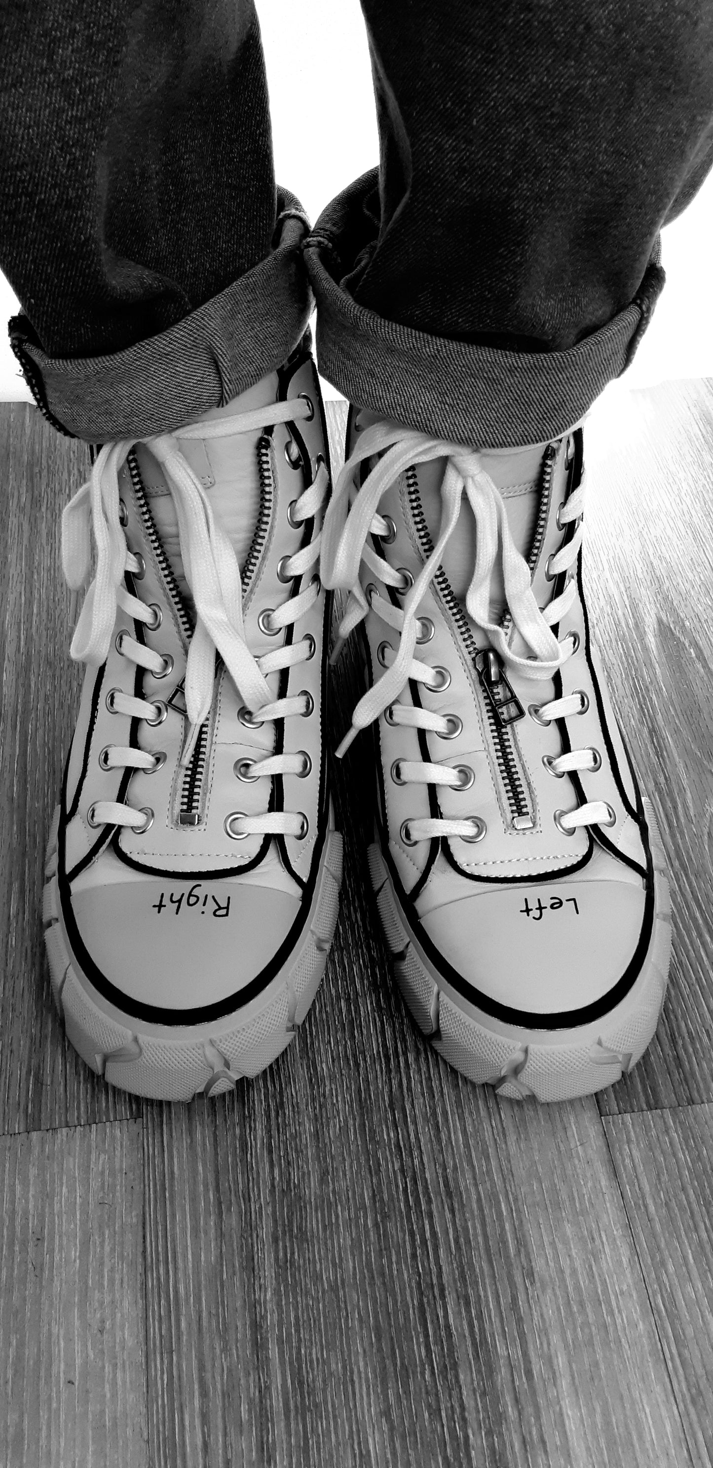 Rebecca White X55-1m Mocassi Chausseur