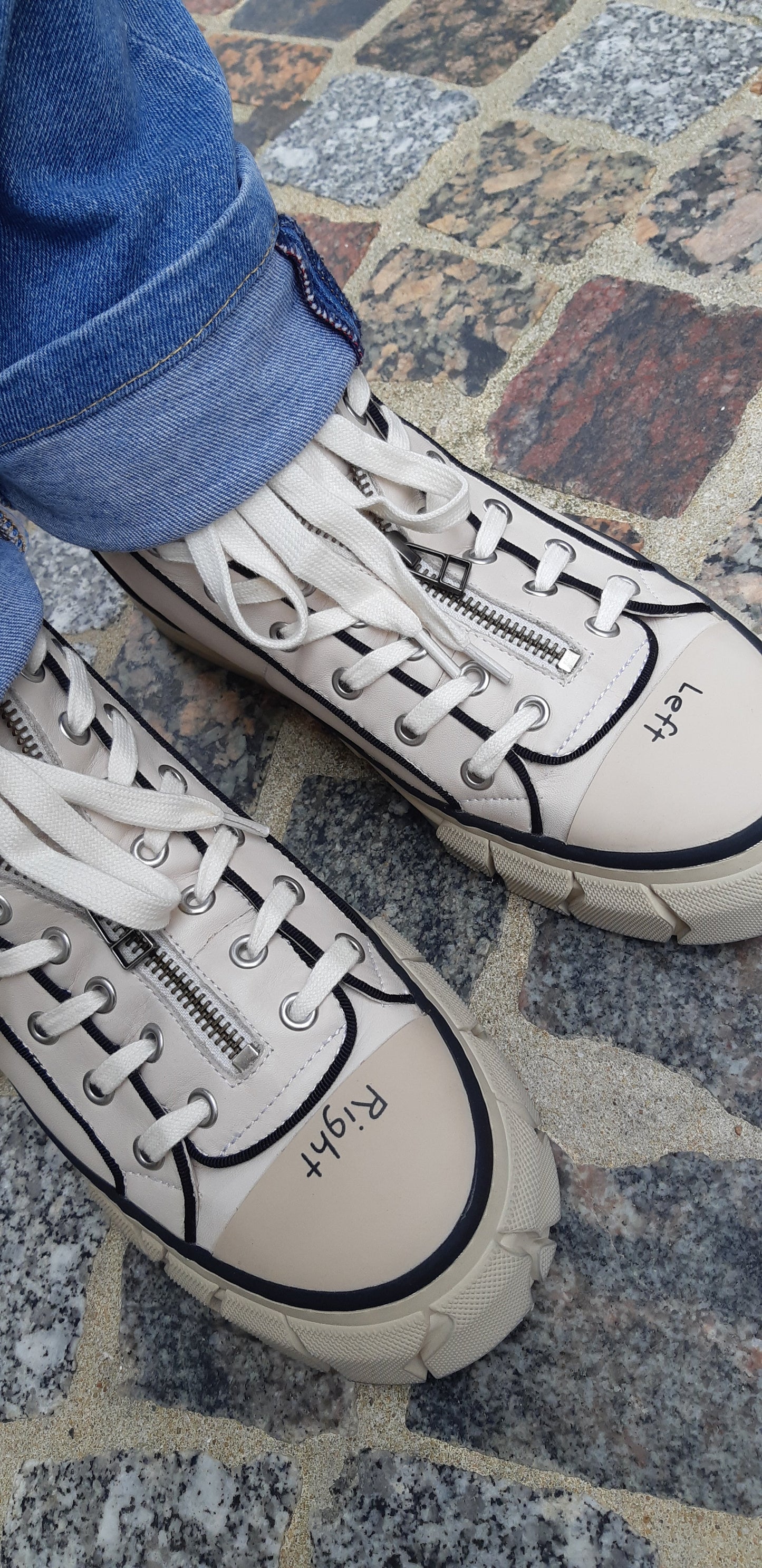 Rebecca White X55-1m Mocassi Chausseur