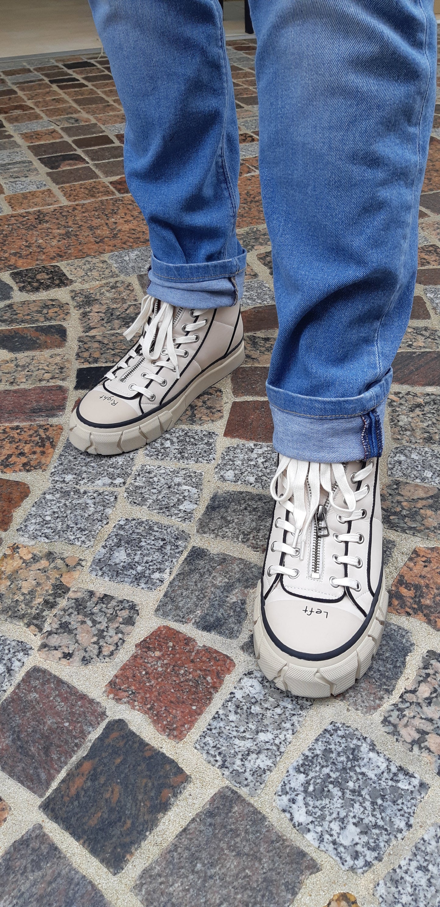 Rebecca White X55-1m Mocassi Chausseur