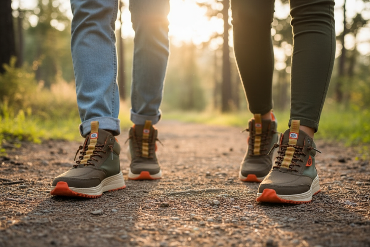 Dude Tahoe nylon Mocassi Chausseur