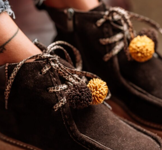 BOOTS COCO ABRICOT ETEVAUX MARRON MOCASSI CHAUSSEUR