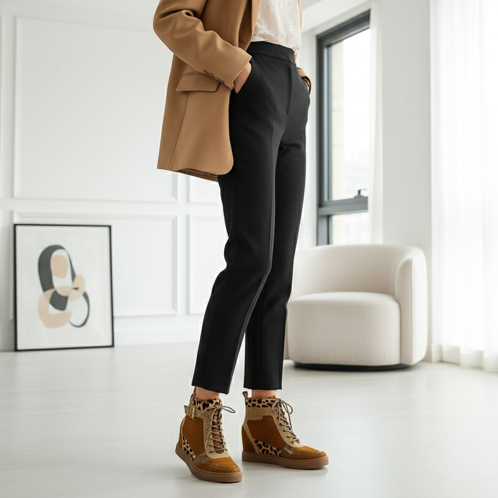 Mamzelle Platine savane Mocassi Chausseur