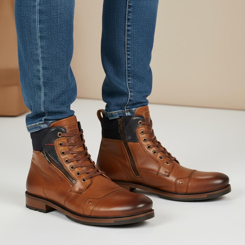 boots-redskins-hamam-cognac-mocassi-les-sables-d-olonne