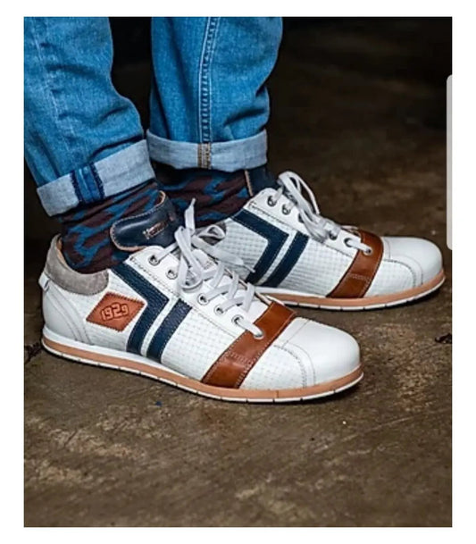 Kamo Gutsu Tifo 030 blanc Mocassi Chausseur