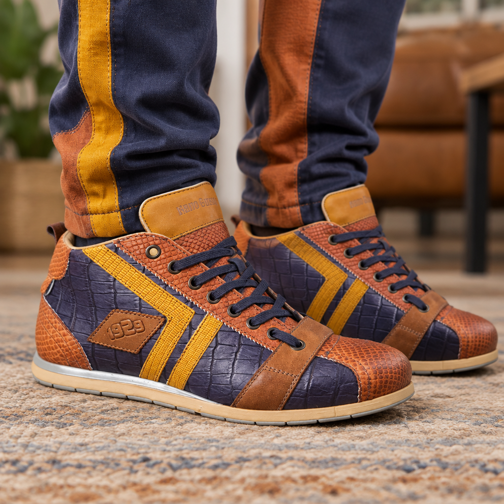 basket-kamo-gutsu-tifo-130-bleu-orange-jaune-mocassi-le-sables-karston-niort-vue-en-situation