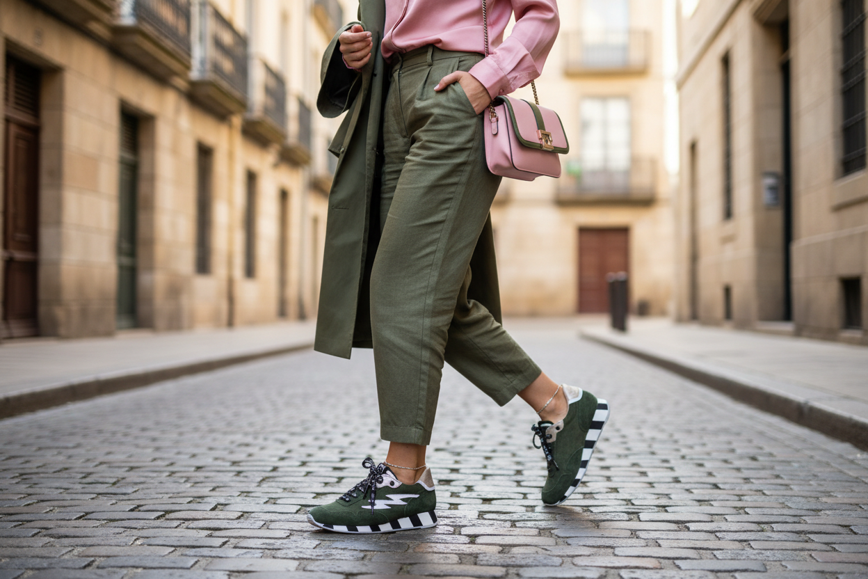 basket-nemonic-2304-
kaki-mocassi-les-sables-karston-niort
