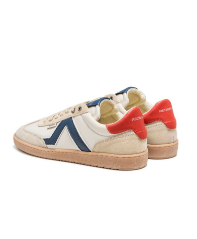 basket-redskins-eldorado-blanc-marine-rouge-mocassi-chausseur vue arrière