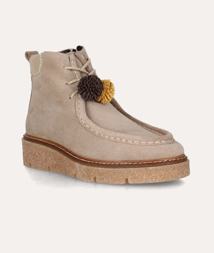 boots coco abricot etivaux mocassi chausseur profil
