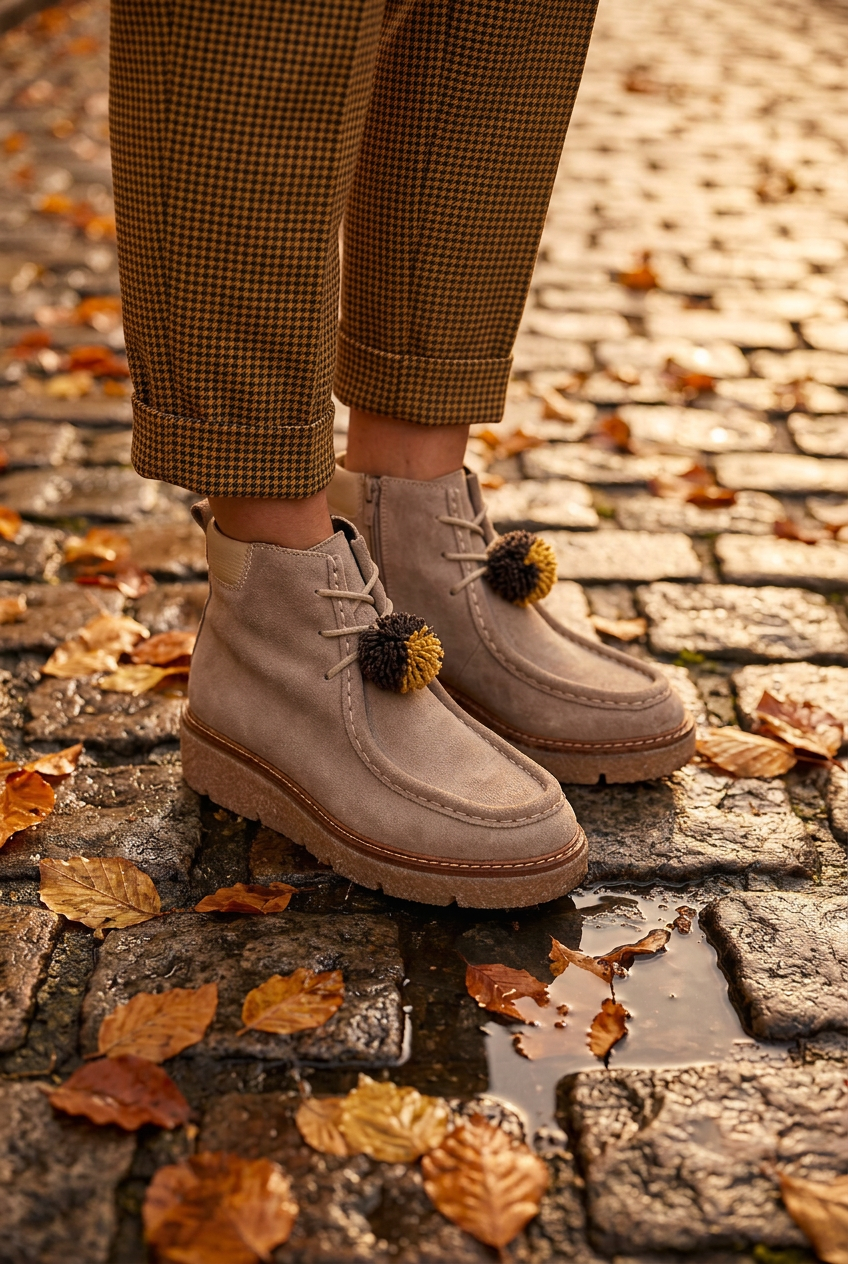 boots coco abricot etivaux mocassi chausseur en situation
