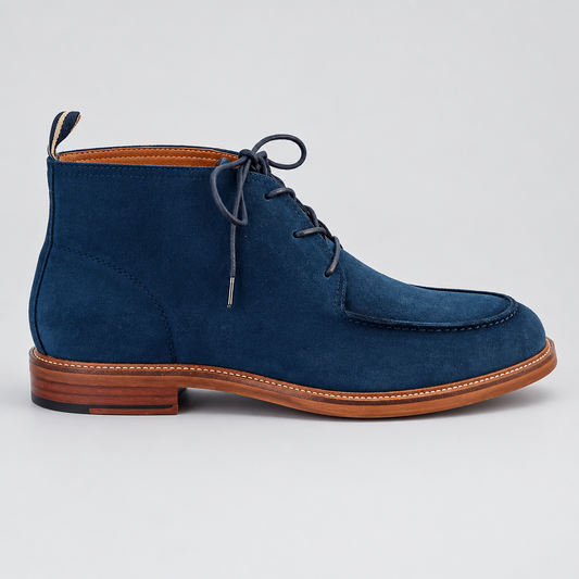 boots kdopa mozbleu mocassi chausseur vue de profil