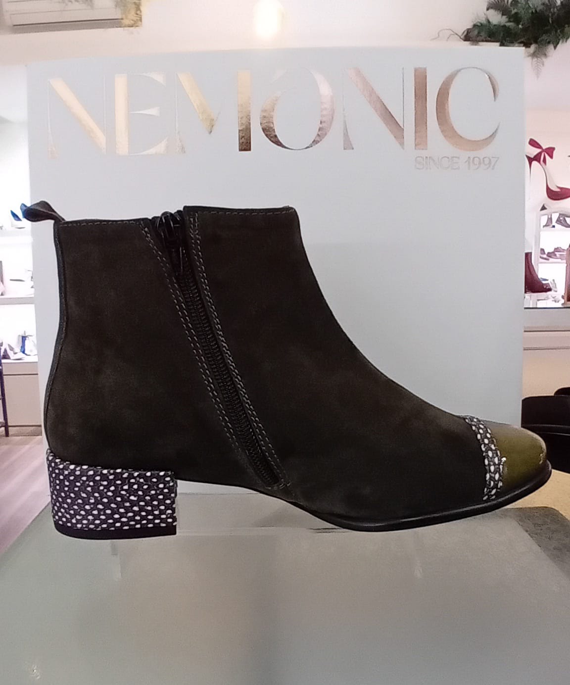 boots 2174 nemonic mocassi chausseur vue intérieure