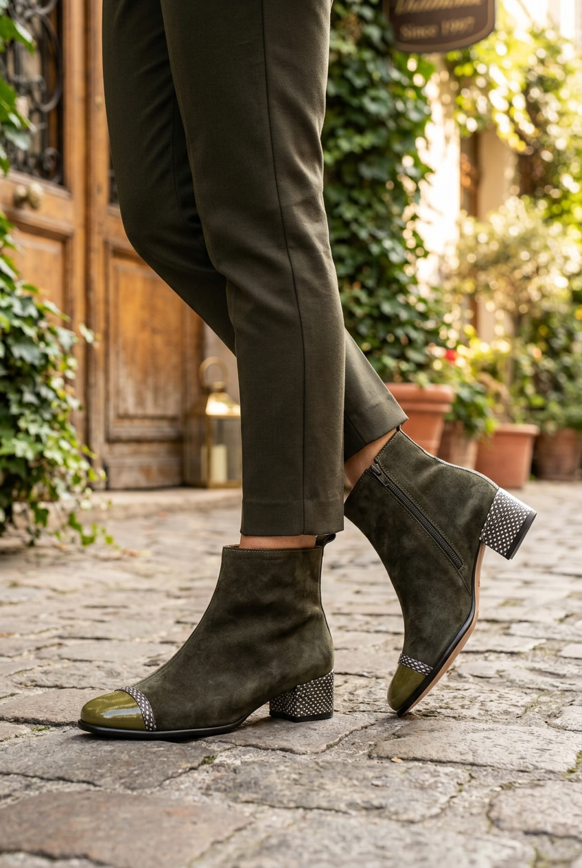 boots 2174 nemonic mocassi chausseur en situtation