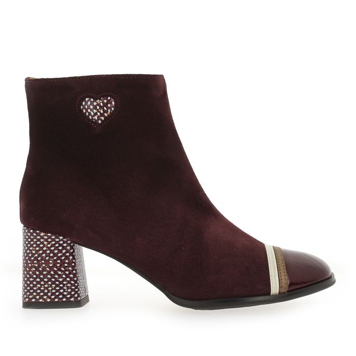 boots-nemonic-2545-bordeaux-a-mocassi vue profil