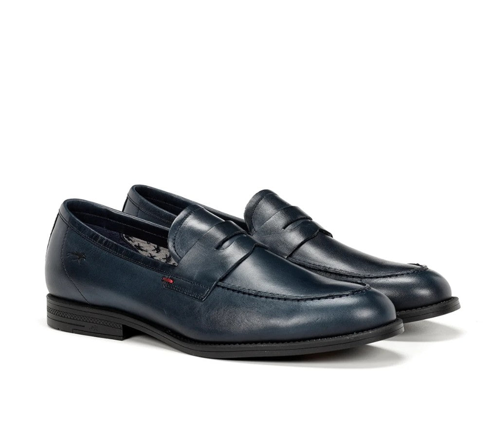 mocassin-fluchos-f0824-bleu-mocassi-chausseur vue d'ensemble