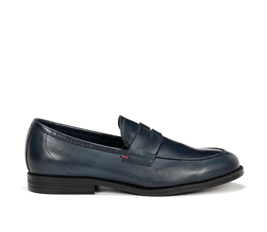 mocassin-fluchos-f0824-bleu-mocassi-chausseur vue de profil
