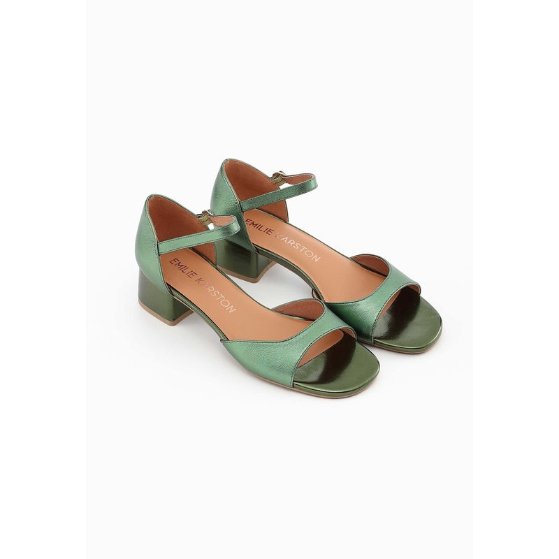sandale-talon-emilie-karston-amber-vert-metallise-a-mocassi-karston